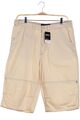 Tom Tailor Shorts Damen kurze Hose Hotpants Gr. EU 36 Baumwolle Beige #w3x5aib