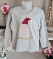 Kinder Jungen Langarmshirt Gr. 110 Langarm T-shirt Longsleeve Nikolaus