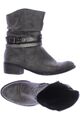 Marco Tozzi Stiefelette Damen Ankle Boots Booties Gr. EU 37 Grau #3m0s2ij