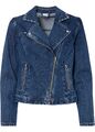 Neu Jeansjacke Gr. 46 Blau Denim Damenjacke Jeans-Jacke Langarm Kurzjacke