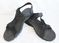 LANDROVER Leichte Damen Trekking Sandalen Gr 39 in schwarz mit Klettverschluss