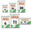 Zettler Abreißkalender Tagesabreißkalender 2025, 301, 302, 304, 305, 312, 313