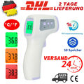 Fieberthermometer Digital Stirnthermometer kontaktlos Fiber messgerät Infrarot