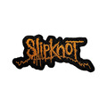 Slipknot Patch Aufnäher · Orange Logo · Offizieller Metal Band Merch