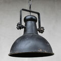 Industrielampe Vintage Retro Schwarz Lampe Pendelleuchte Shabby Hängeleuchte 