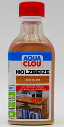 AQUA CLOU Holzbeize Möbelbeize Tischlerbeize Beize B11 Hartholz Weichholz 0,25 L