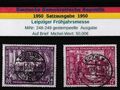 DDR 1950 MiNr:  248-249 gestempelter kompletter Satz Leipziger Messe