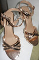 Buffalo Sandalette Sandalen gold GR. 37 Fetisch High Heels