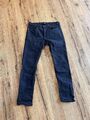 H&M Herren Stoff-Hose Skinny Fit Blau Gr. 33