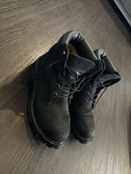 Timberland 38￼ Damen, Schwarz, Leder, Boots