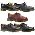 Dr. Martens Halbschuhe 3-loch 1461 Schwarz Cherry Virginia Atlas Größenauswahl