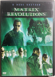 Matrix Revolutions (2 Disc Edition) (2005) Film DVD Video Zustand Gut