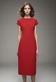 Marc Cain Damen Kleid 36 (MARC CAIN N2) Klassisch Rot