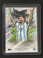 2023 TOPPS ARGENTINA WORLD CHAMPTIONS LIONEL MESSI THE GREATEST