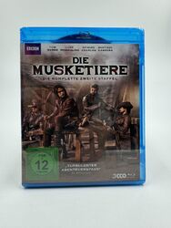 Blu-Ray - Die Musketiere - Die Komplette Staffel 2 - OVP In Folie Neu Sealed