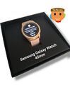 Samsung Galaxy Watch 42mm Rose-Gold Gehäuse Rosa Silikon Armband**GuterZustand**