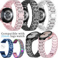 Bling Edelstahl Armband Für Samsung Galaxy Watch 5 4 3 41mm/Active 1 2 40/44mm