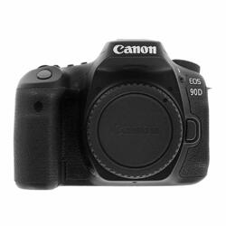 Canon EOS 90D schwarz -Digitalkamera- Sehr guter Zustand **Sehr gut: Kaum Gebrauchsspuren, voll funktionstüchtig