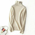 Damen Kaschmir Rollkragenpullover Pulli Strickpullover Pullover Sweater Pullover