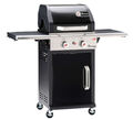 LANDMANN Gasgrillwagen Triton PTS 2.0 schwarz 12903 Gasgrill mit 2 Brennern