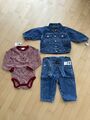 GAP Baby Jeans Weste, Hose und Body | Größe L | NEU