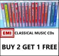 EMI Klassische Musik CDs - Wählen Sie Ihren Titel - Kaufen Sie 2 und erhalten Sie 1 gratis