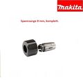 ORGINAL Makita 192988-9 Spannzange mit Mutter für Geradschleifer GD0800C GD0810C