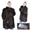 A4884 NERZJACKE NERZ JACKE ECHT PELZ JACKE PELZJACKE -  SAGA MINK FUR JACKET