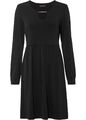 Neu Jerseykleid Gr. 36/38 Schwarz Damen Kleid Dress