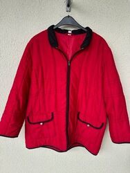 Steppjacke, Gr. 50, rot, Marke no name, neuwertig