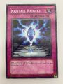 Yu-Gi-Oh! YUGIOH Karte 1. Auflage KRISTALL RAIGEKI Fallenkarte FOTB-DE048 542