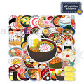 Asia Food Ramen Sushi Onigiri Sticker Aufkleber Set Sammeln Geschenk 50 Stk.