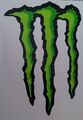 Monster Energy Original Aufkleber Kralle