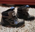 Fila Jungen Winterstiefel Winterschuhe - Größe 33 -grau schwarz