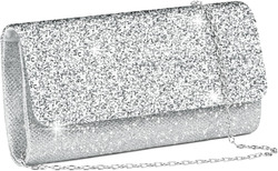 OSDUE Damen Clutch Glitzer, Strass Clutch Geldbörsen, Glitzer Abendtasche Umhäng