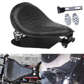 Motorrad Solo Sitz Federsattel 3" für Harley Sportster Softail Bobber Chopper