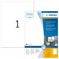 HERMA Self Adhesive Removable Multi-Purpose Labels, 1 Label Per A4 S (US IMPORT)