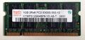 2GB (2x1GB) hynix 2Rx8 PC2-5300S-555-12 HYMP512S64BP8-Y5