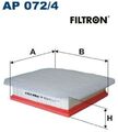 FILTRON AP072/4 Luftfilter Luftfiltereinsatz für Opel 