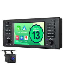 Für BMW E39 Android 13 Auto 7" IPS Touch Bildschirm Autoradio Navi Apple CarPlay