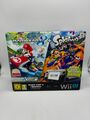 Nintendo Wii U Konsole 32GB in schwarz - in OVP - Mario Kart/ Splatoon Edition