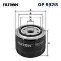 FILTRON Ölfilter OP 592/8 Anschraubfilter für DUCATO FIAT M22x1.5 Bus 110 120 4