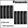 8x Akku AAA Batterie Panasonic Eneloop pro AAA 950mAh 500 mal wiederaufladbar