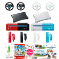 Nintendo Wii Konsole Megaset Spiele nach Wahl Mario Kart, Sport, Party, Board