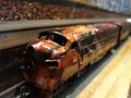 ☆SELTEN☆ MÄRKLIN KONVOLUT H0 3060 + 4060 ☆《DEVIL'S ARMY 》PAINTED + 5 WAGEN OVP