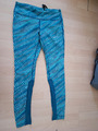 Nike Sport Leggings; DRI-FIT; Gr. M;  blau  wenig getragen