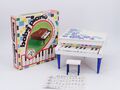 Baby Piano Kinder Musik Vintage Spielzeug Holz Mini Klavier Italy Inga 90er NEU