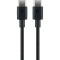 goobay USB C Kabel 2,0 m schwarz, 1 St.