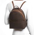 MICHAEL KORS Rucksack Tasche Bag SHEILA MD FRNT PKT BACKPACK braun