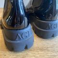 AGL Boots Chunky Schwarz Lackleder Gr38